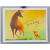 Image 2 : TYRUS WONG Cut Signature on Souvenir Postcard