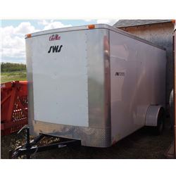 2012 Cargo Mate 12’x6’ Enclosed Trailer (5NHUCH211DT437679)