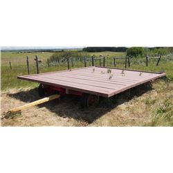 Rubber Tire Rack, Newer Floor, 14 1/2’ x 12’