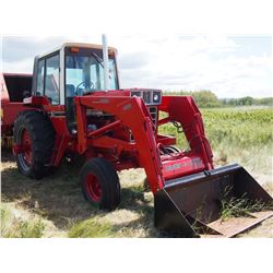 1981 International 1086 Tractor 6075 Hours. S#2610193053367, 2350 Case International Mount O Matic L