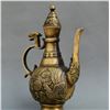Image 6 : Old Chinese Bronze Dragon Phoenix Kettle