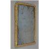 Image 1 : A George I giltwood wall mirror, the frame carved in low relief with shells and foliage enclosing...