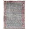 Image 1 : A pair of Sarouk rugs, woven rows of botehs within floral medallion borders (one in poor conditio...