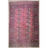 Image 1 : Two Bokhara elephant foot design red ground rugs, and another Bokhara elephant foot design red gr...