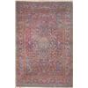 Image 1 : A pair of Isphahan rugs, floral medallion centres within floral scrolling borders, 6ft x 4ft...