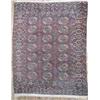 Image 1 : A Bokhara ground rug, woven with three rows of elephants feet, 4ft 6ins x 4ft...