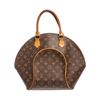 Image 1 : Louis Vuitton Monogram Canvas Leather Ellipse MM Bag