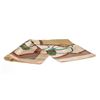 Image 1 : Christian Dior Tan Multicolor Printed Silk Scarf