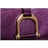 Image 3 : Gucci Metallic Purple Leather Horsebit Wallet