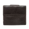 Image 1 : Bvlgari Black Leather Snap Closure Compact Wallet