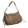 Image 4 : Jimmy Choo Taupe Leather Boho Biker Chain Hobo Bag