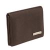 Image 2 : Bvlgari Brown Leather Card Holder Small Wallet
