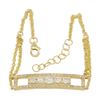 Image 1 : 0.24 ctw Diamond Bracelet - 14KT Yellow Gold