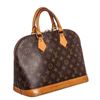 Image 2 : Louis Vuitton Monogram Canvas Leather Alma PM Handbag