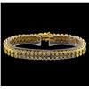 Image 1 : 14KT Yellow Gold 1.04 ctw Diamond Bracelet