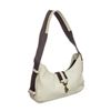 Image 3 : Gucci Vintage Cream Brown Leather Shoulder Bag