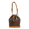 Image 1 : Louis Vuitton Monogram Canvas Leather Noe GM Drawstring Bag