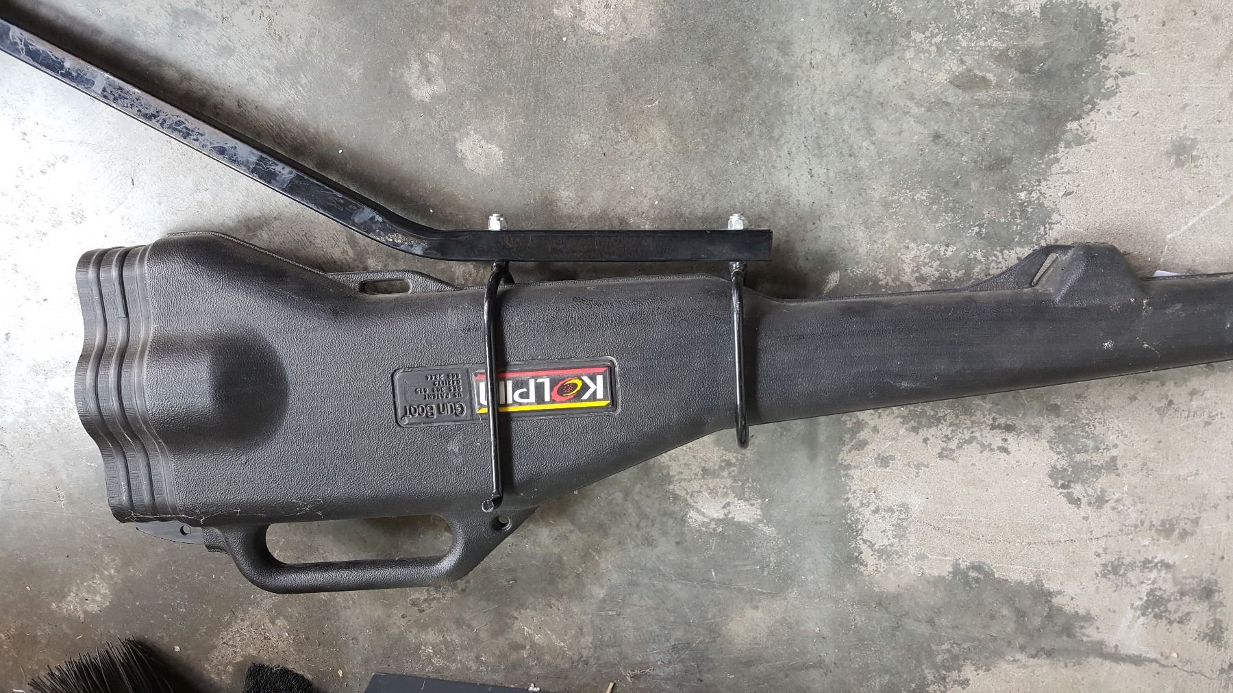 ATV GUN RACK W/ BOOT SCABBARD