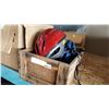 Image 2 : LOT OF HOT AND COLD PACKS, BIKE HELMETS, AND PERSONAL AMPLIFIERS