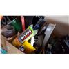 Image 2 : BOX OF PAINTING SUPPLIES AND BOX OF ELECTRICAL SUPPLIES