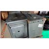 Image 2 : LOT OF 8 METAL AMMO BOXES