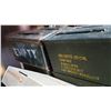 Image 3 : LOT OF 8 METAL AMMO BOXES