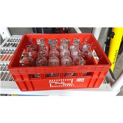 CRATE OF POP SHOP BOTTLES