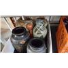 Image 2 : LOT OF CERAMIC AND POTTERY VASES