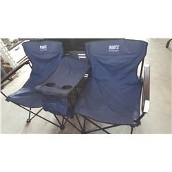 ROOTS FOLDING DOUBLE CAMP CHAIR