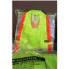 Image 2 : 4 PAIRS NEW HIGH VIS COVERALLS