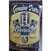 Image 1 : NEW 12 X 8 INCH CHEVROLET TIN SIGN