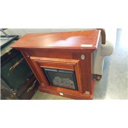 MODERN MANTLE AND ELECTRIC FIRE PLACE