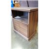 Image 7 : NEW ASHLEY SIGNATURE DESIGN MODERN BROWN WOOD GRAIN FINISH DOUBLE SIZE BEDFRAME AND NIGHTSTAND, RETA