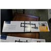Image 1 : NEW OVERSTOCK INSIGNIA 33-46 INCH FIXED POSITION TV WALL MOUNT, COMPLETE, UP TO 80 LBS