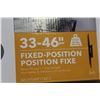 Image 2 : NEW OVERSTOCK INSIGNIA 33-46 INCH FIXED POSITION TV WALL MOUNT, COMPLETE, UP TO 80 LBS