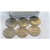 Image 2 : SIX SILVER DOLLARS