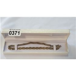 TWO STERLING TENNIS BRACELETS