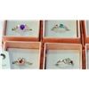 Image 2 : LOT OF EIGHT LADIES DINNER RINGS