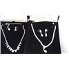Image 2 : TWO NEW NECKLACE AND EARRING SETS IN GIFT BOXES