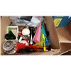 Image 3 : BOX OF CRYSTAL PRISM EGG AND OTHER COLLECTIBLES