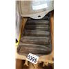 Image 2 : CAST IRON CORNBREAD TRAY AND BROWN BAG COOKIE ART TRAY