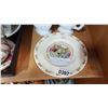 Image 2 : SHELF LOT OF VINTAGE CHINA BUNNYKINS PLATE AND MILK GLASS CREAM AND SUGAR