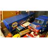 Image 2 : LOT OF TOY TRUCKS AND BASES