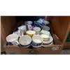 Image 1 : CHINA CUP AND SAUCERS