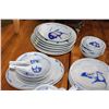 Image 2 : KOI DINNER DISH SET AND TEA POT