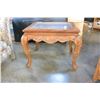 Image 2 : CARVED GLASSTOP END TABLE