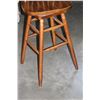 Image 3 : OAK SPINNING BAR STOOL