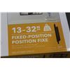 Image 3 : NEW OVERSTOCK INSIGNIA 13-32 INCH FIXED POSITION TV WALL MOUNT, COMPLETE, UP TO 40 LBS