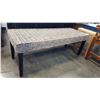 Image 2 : PIER ONE IMPORTS WICKER BENCH
