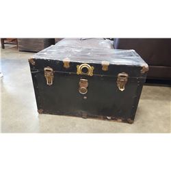 BLACK STORAGE TRUNK